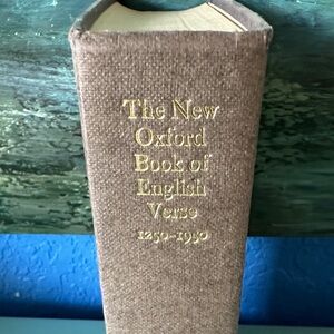 Vintage Poetry The New Oxford Book of English Verse